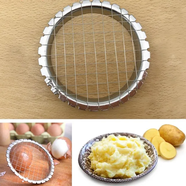 Stainless steel potato cutter