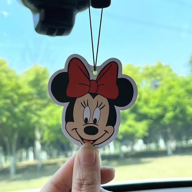 Moderní osvěžovač vzduchu na zavěšení do auta s motivem Mickey Mouse Morton