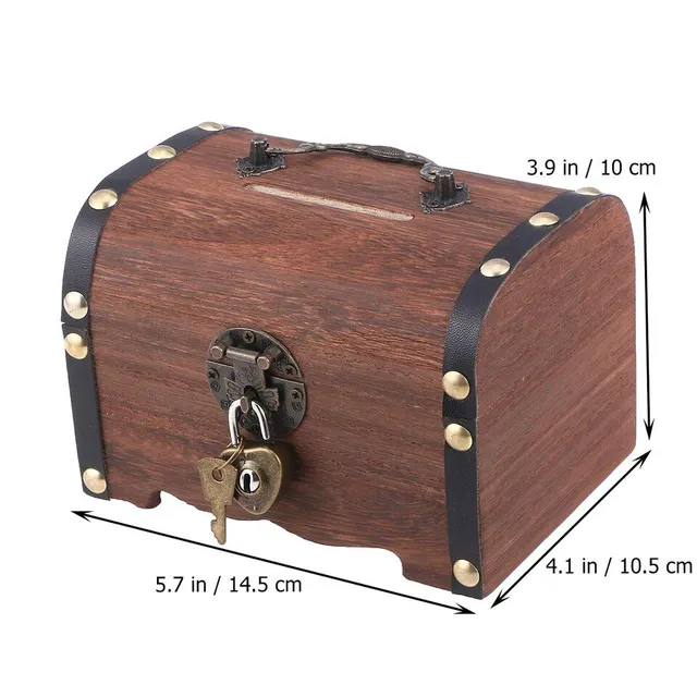 Wooden lock chest Wilson