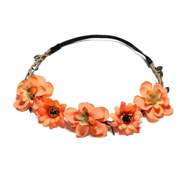 Floral headband for hair Jade