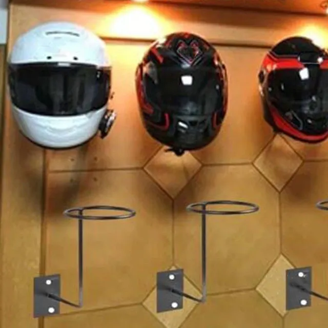 Wall bracket for helmet