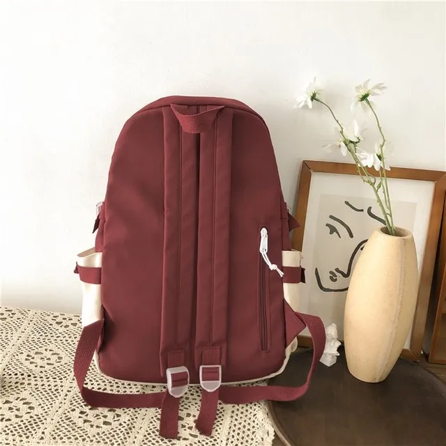 Sac à dos scolaire pour filles imperméable - Motif Kawai