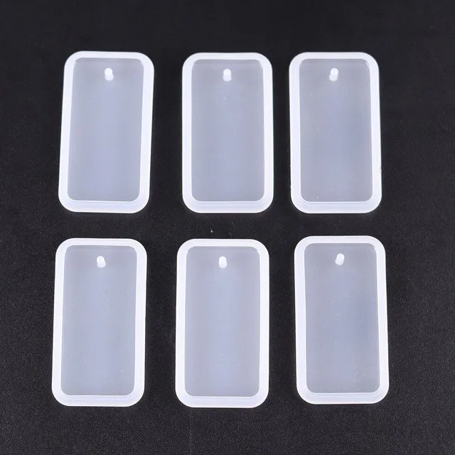 Forme de silicon pentru crearea bijuteriilor - set mini