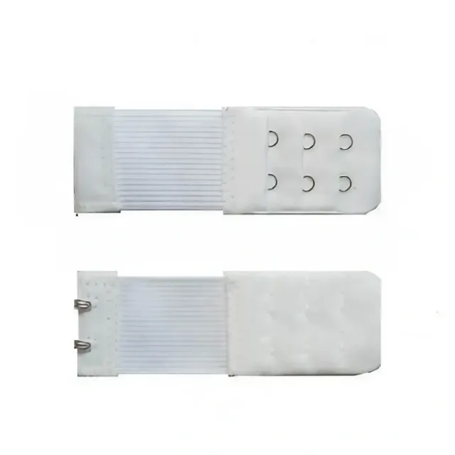 Textile extension circuit for bras with hooks