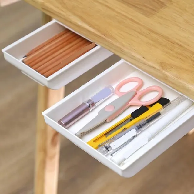 Adhesive drawer under table 22 x 15.5 cm