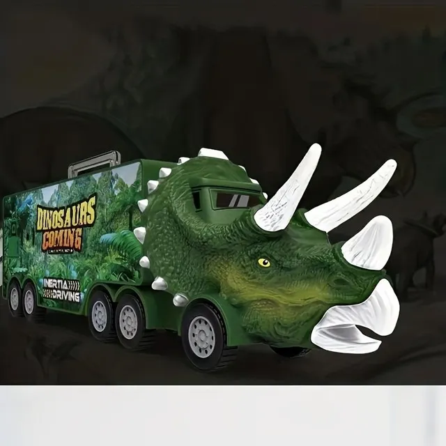 Cutie de depozitare cu sunet și lumină pentru copii Dinozaur