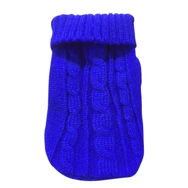 Sweater for cats blue xs