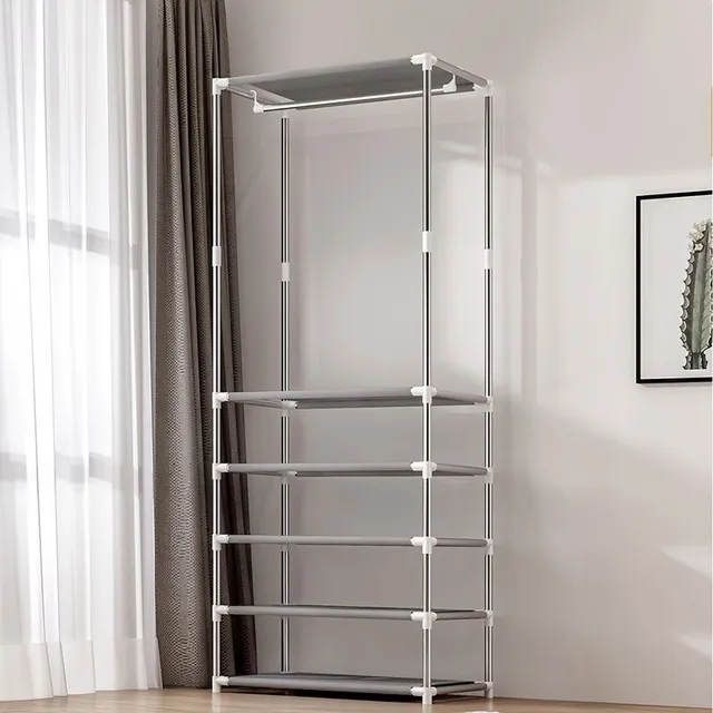 Modern and stylish dress stand from floor to ceiling - For storing and drying clothes inside