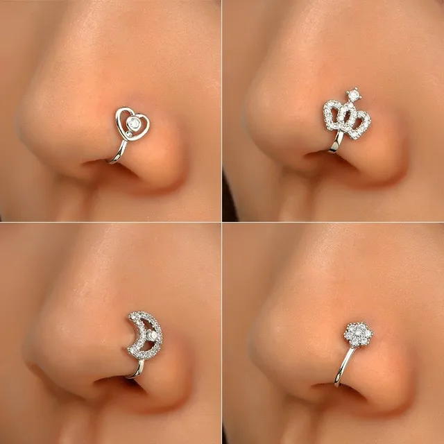Nose piercing -clip