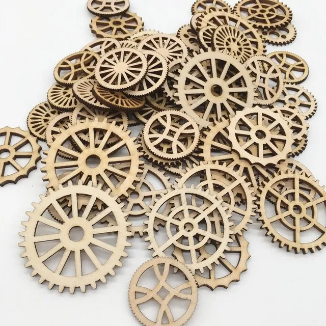 Decoration of toothed wheels 50 pcs