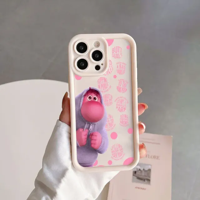 Coque en silicone colorée pour téléphones Samsung avec des motifs des personnages préférés du film Vice-Versa 2 - Inside Out 2