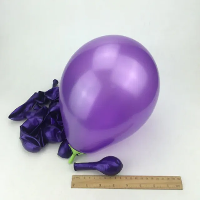 Colour decorative balloons - 10 pieces