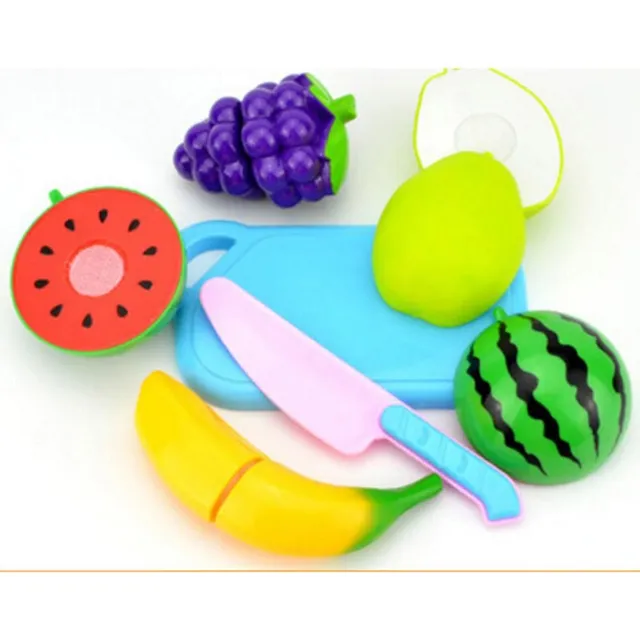 Set de fructe și legume din plastic pentru copii