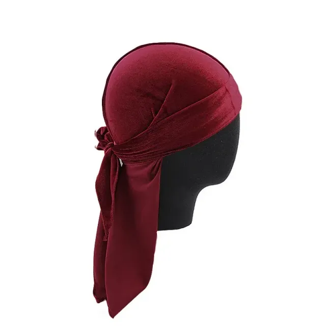 Velvet durag for men and women - breathable and warm