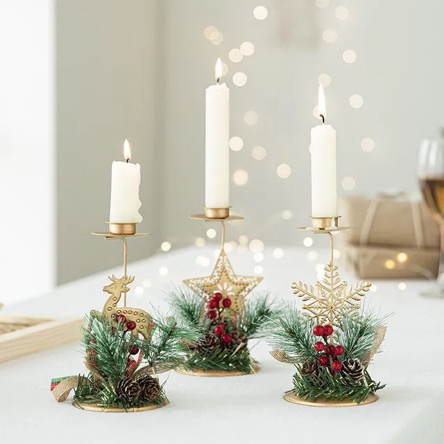 Christmas candlestick