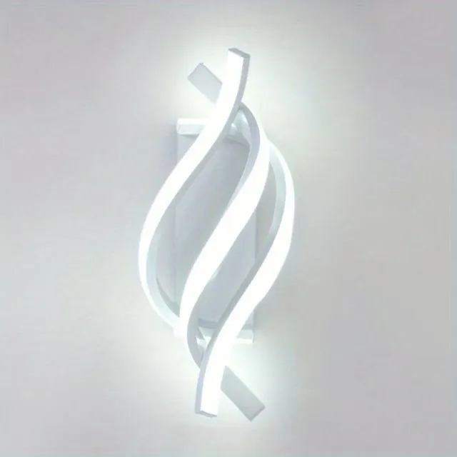 Špirálová nástenná lampa - 3 farby - Moderný minimalizmus pre spálňu, chodbu, hotel, obývacia izba