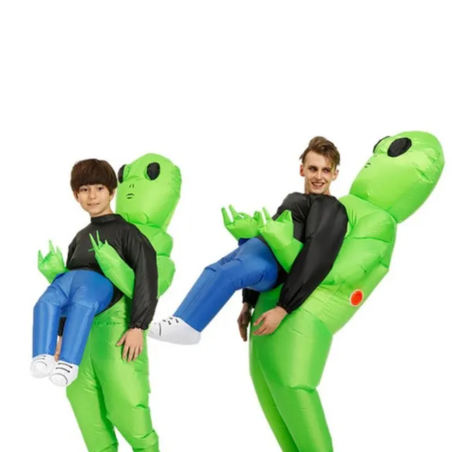 Costum inflatabil de extraterestru