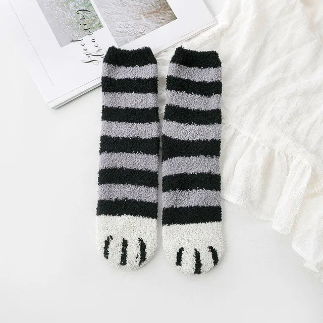 Chaussettes chaudes et mignonnes pour femmes à porter au lit