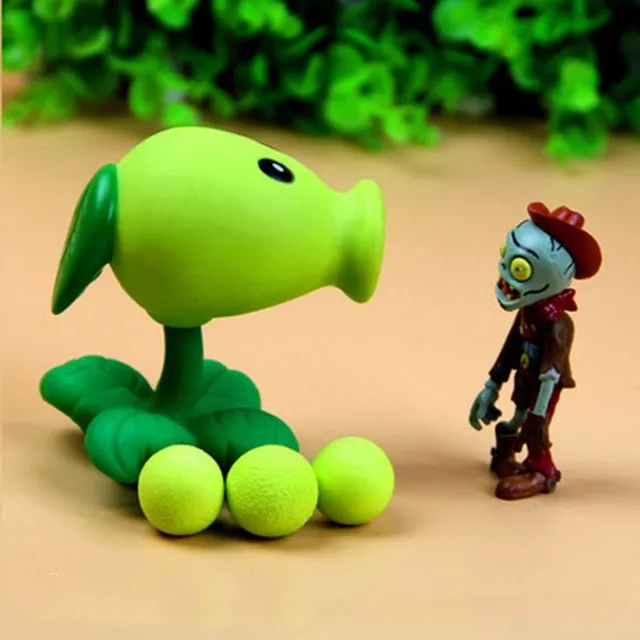 Shooting toy in the form of Plants vs Zombies characters