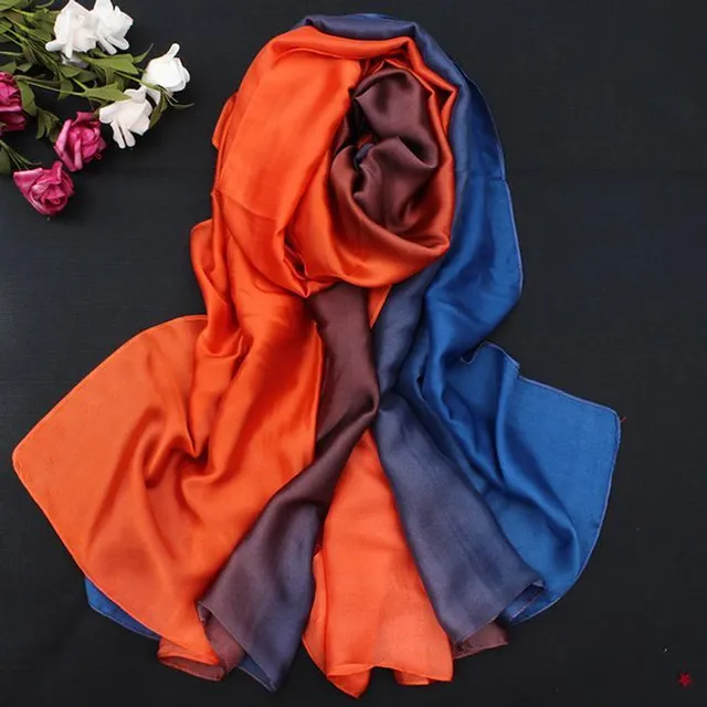 Silk XXL scarf