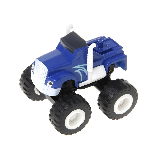 Set mașinuțe monster truck - Blaze Machines 6 bucăți