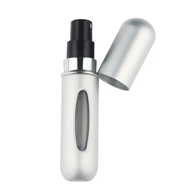 Perfume bottle with a lower refill of 5 ml