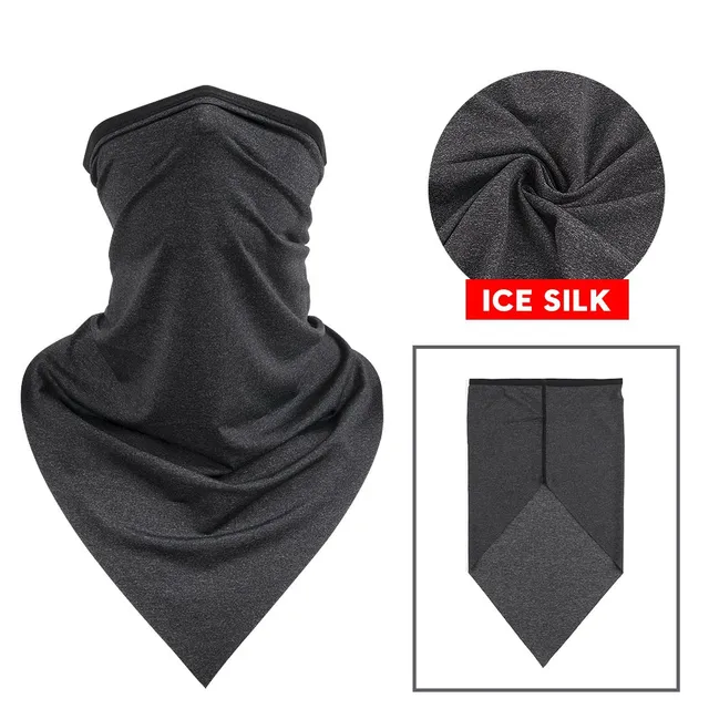 Universal unisex scarf Jonathon dark-grey