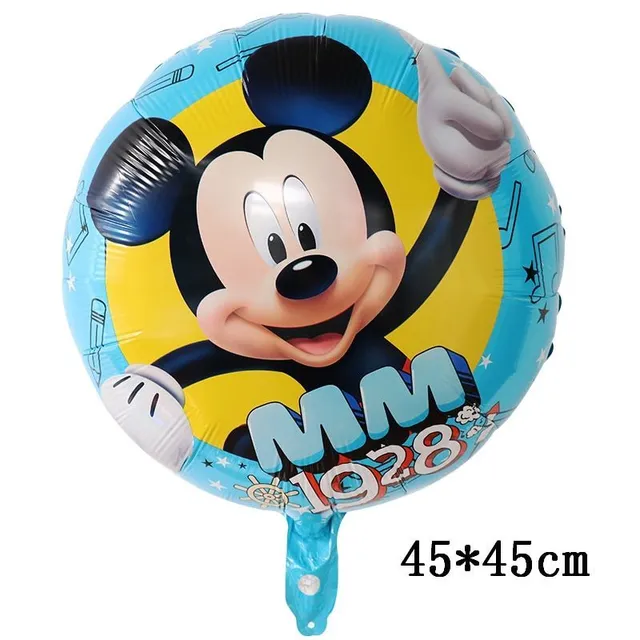 Giant balloons with Mickey Mouse