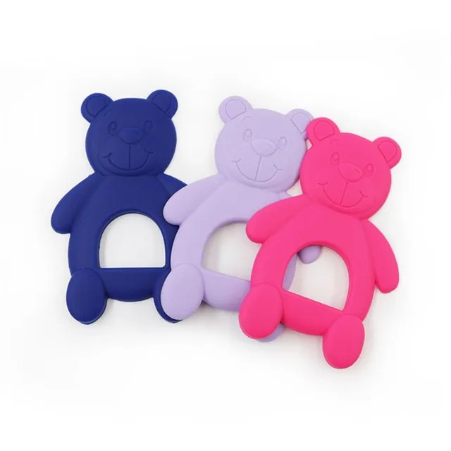 Silicone biting teddy bear