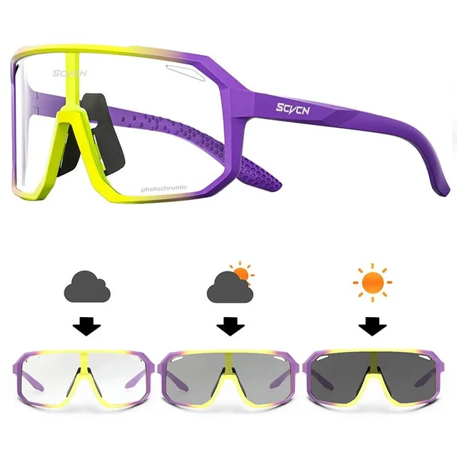 Fotochromowe okulary przeciwsłoneczne unisex - różne kolory