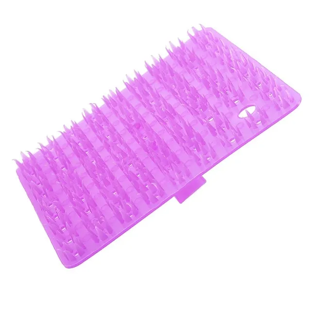 Silicone cleaning sponge for vegetables and fruit