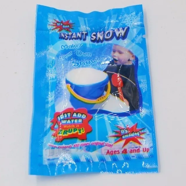 Instant artificial snow (Deep Sapphire)