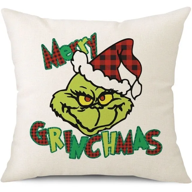 Christmas practical pillowcase with Grinch printing