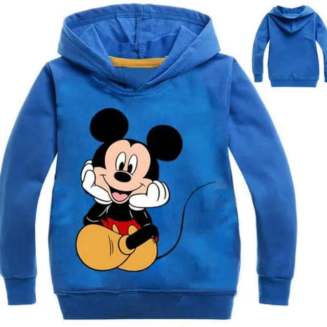 Detská mikina a kapucňa Mickey Mouse