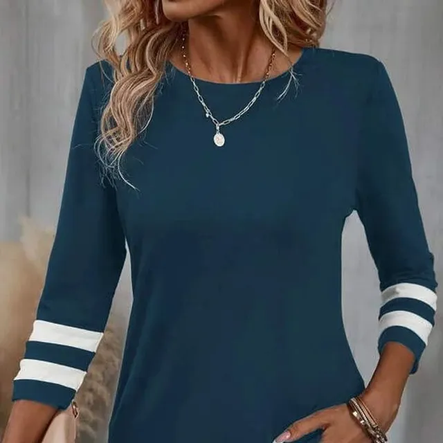 T-shirts with long sleeve for women, Slim Fit