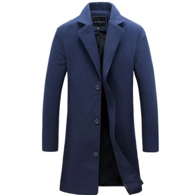 Men's trendy semi-long coat Perrie
