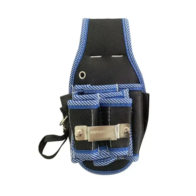 Belt bag for electricians with tool holder
