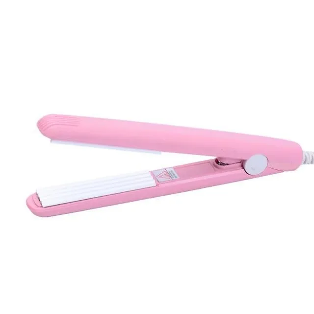 Mini ceramic iron for hair