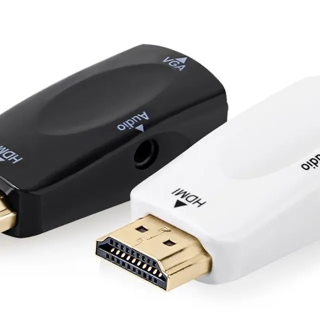 HDMI VGA adaptér samec a samice - 2 barvy