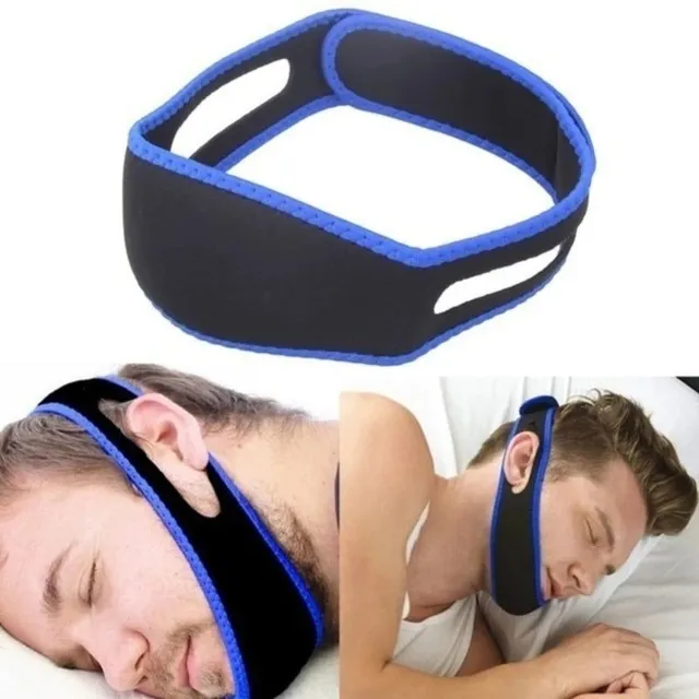 Anti Snoring Chin Strap Snore Stopper Guard Sleep Aid Device