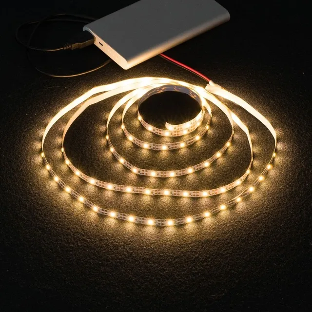 Adhesive LED light belt