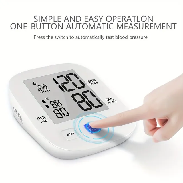Home electronic pressure gauge with digital display for personal care