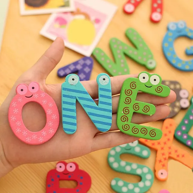 Magnetic alphabet for children