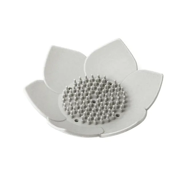 Blossom-shaped soap holder