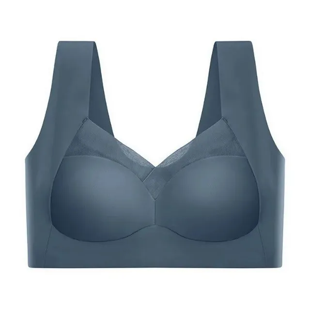 Women's seamless bra in large sizes - comfortable bra without bones with excellent support