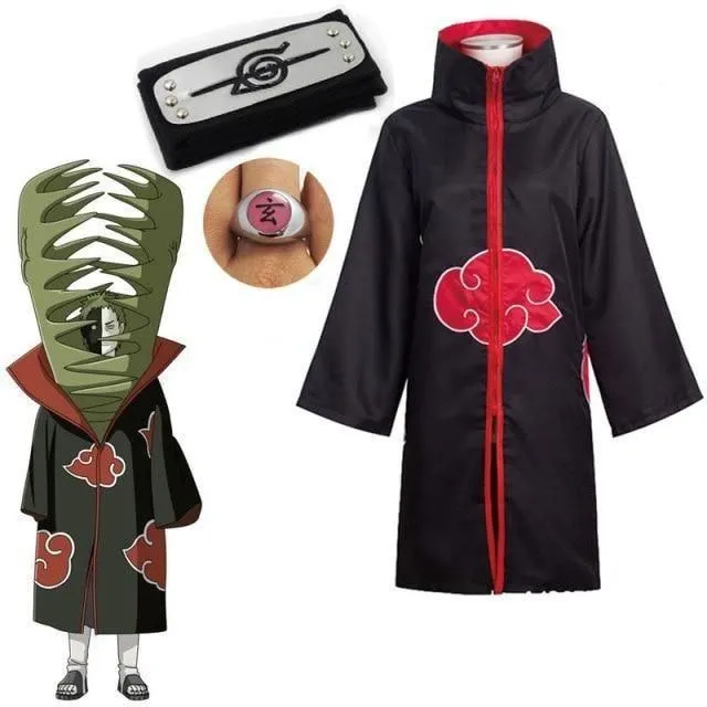 Naruto Akatsuki Halloween costume zetsu 135