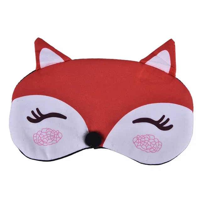 Roztomilá maska na oči s motívom mačky Topsy