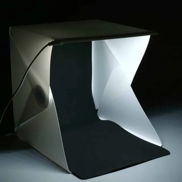 Small studio box for photo shoot