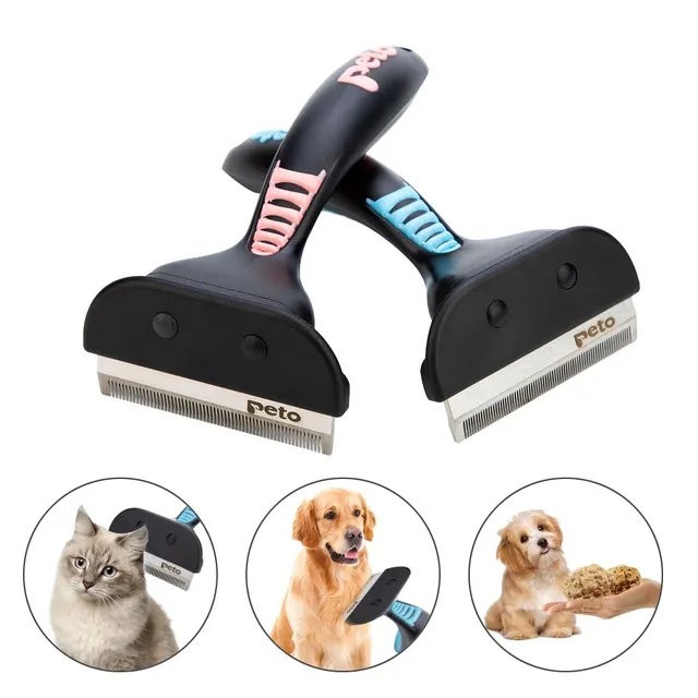 Pet hair brush