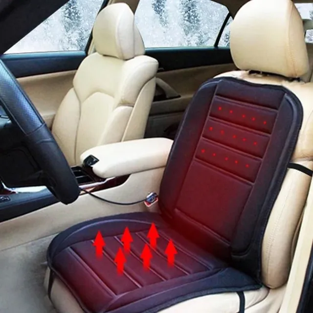 Heated universal mat for the car